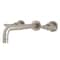 Kingston Brass Roman Tub Faucet, Brushed Nickel, Wall Mount KS8028ML - alternate 1